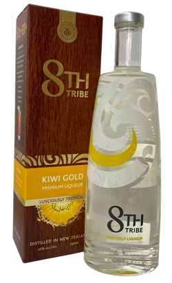 8th Tribe Kiwi Gold Liqueur (750ml Bottle)