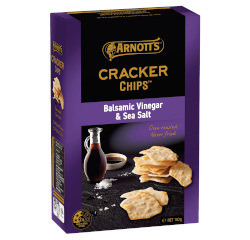 Arnotts Cracker Chips Balsamic Vinegar & Sea Salt (150g)