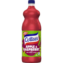 Cottees Apple Raspberry Cordial (1lt)
