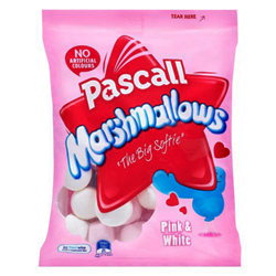 Pascall Marshmallow Raspberry & Vanilla (125g)