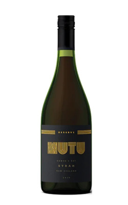 Mutu Hawkes Bay Reserve Syrah 2020 (750ml)
