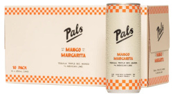 Pals Mango Margarita - Tequila, Triple Sec, Mango and Mexican Lime (10 x 250ml Cans)