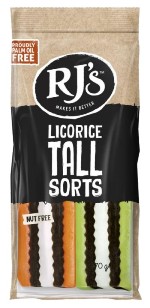 RJs Licorice Tallsorts (70g)