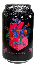 Yeastie Boys x Utopian Brewing Tropical Brainstorm Hazy Pale Ale (330ml Can)