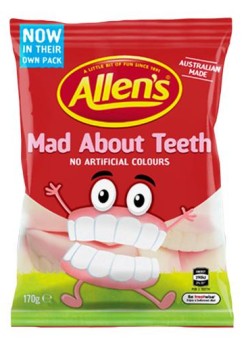 Allens Mad About Teeth (170g)