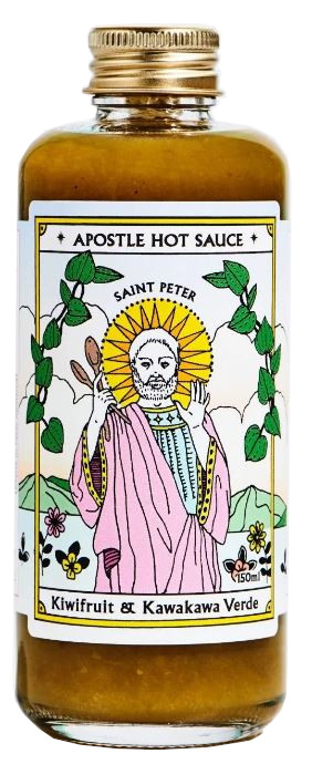 Apostle Hot Sauce - Kiwifruit & Kawakawa Verde (150ml)