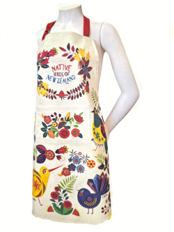Apron - Retro Birds