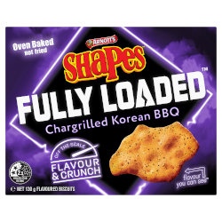 Arnotts Shapes Fully Loaded - Chargrilled Korean BBQ (130g)