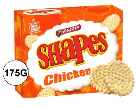 Arnotts Shapes - Chicken (175g)