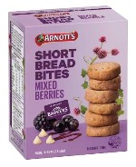 Arnotts Shortbread Bites Mixed Berries (150g)