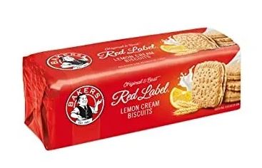Bakers Red Label Lemon Creams (200g)