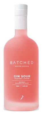 Batched Premium Cocktails - Strawberry & Rhubarb Gin Sour (725ml)