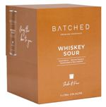 Batched Premium Cocktails - Whiskey Sour (4 x 230ml Cans)