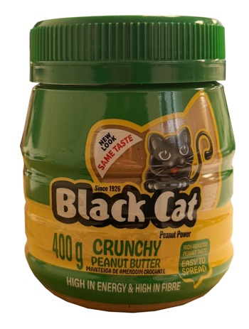 Blackcat Peanut Butter - Crunchy (400g)