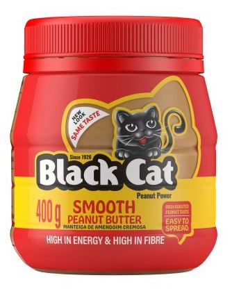 Blackcat Peanut Butter - Smooth (400g)