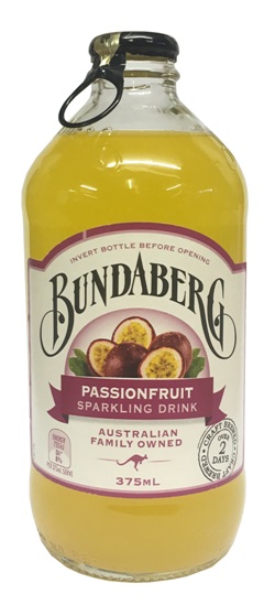 Bundaberg Sparkling Passionfruit - Australian Import (375ml bottle)