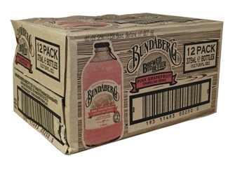 Bundaberg Pink Grapefruit  - Australian Import (12 x 375ml bottles)