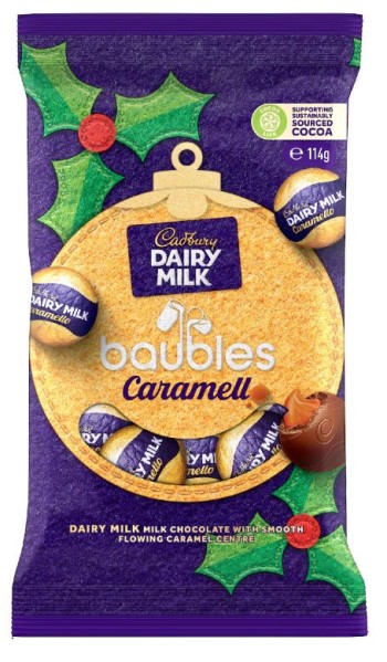 Cadbury Dairy Milk Baubles - Caramello (114g)