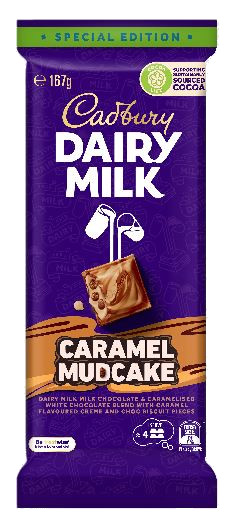 Cadbury Dairy Milk Caramel Mudcake (167g)