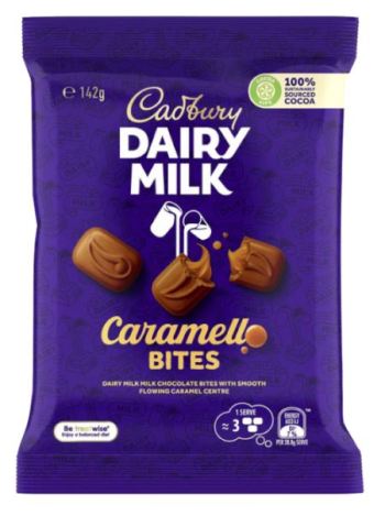 Cadbury Caramello Bites (142g)