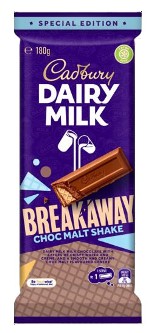 Cadbury Dairy Milk Breakaway Choc Malt Shake (180g)