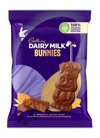 Cadbury Dairy Milk Bunny Sharepack (198g)