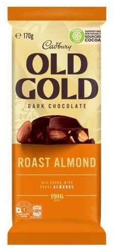Cadbury Old Gold Roast Almond (170g)