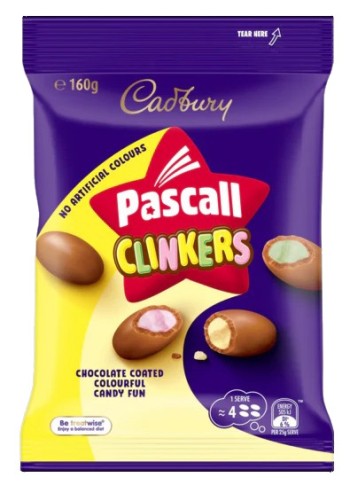 Cadbury Pascall Clinkers (160g)