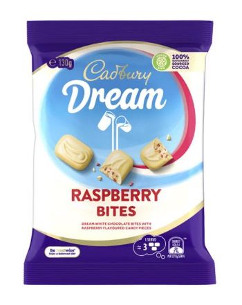 Cadbury Dream Raspberry Bites (130g)