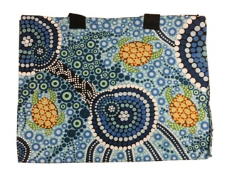 Canvas Bag - Aboriginal Art Turtles