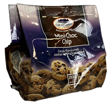 Cape Cookies - Mini Choc Chip Cookies (200g)