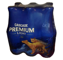 Cascade Premium Light Lager (6 x 375ml Bottles)