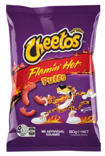 Cheetos Flamin Hot Puffs (80g)