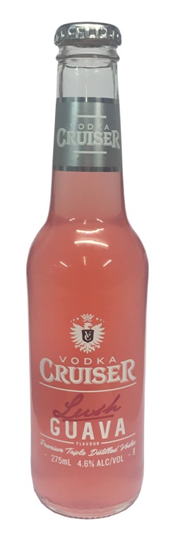 Vodka Cruiser - Lush Guava (275ml bottle)