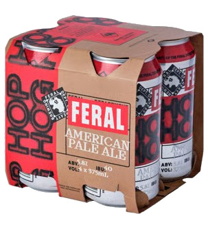 Feral Hop Hog American Pale Ale (4 x 375ml Cans)