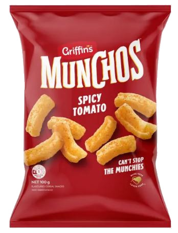 Griffins Munchos Spicy Tomato (100g)