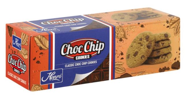 Henro Choc Chip Cookies - Classic (160g)