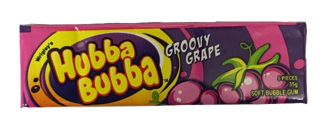 Hubba Bubba Bubble Gum - Grape (35g)