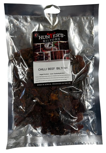 Hunters Sliced Biltong - Chilli Beef (200g)