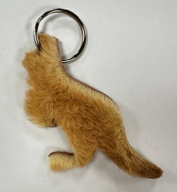Fur Kangaroo Key Ring
