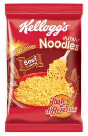 Kelloggs Instant Noodles - Beef (70g)