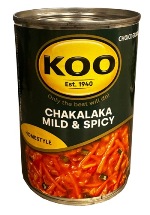 Koo Chakalaka - Mild & Spicy (410g)