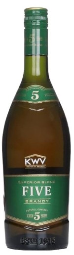 KWV Five Year Old Brandy (750ml)