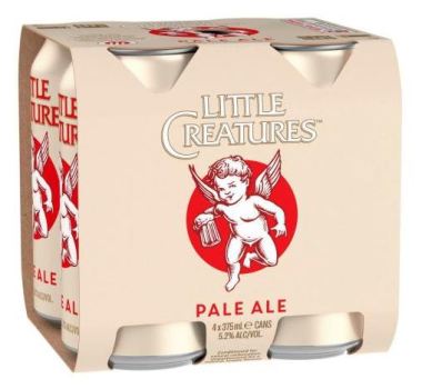 Little Creatures Pale Ale - Brewed in Australia (4 x 375ml Cans)