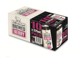 Little Fat Lamb Brewed Berry (10 x 375ml Cans)