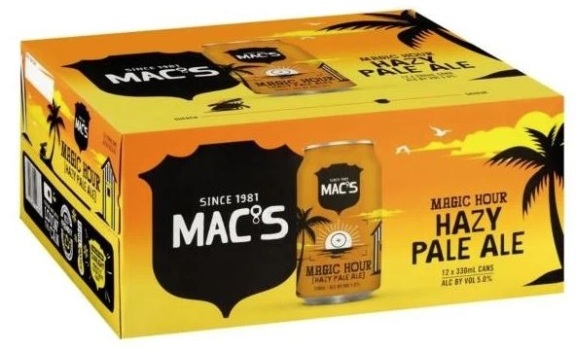 Macs Magic Hour Hazy Pale Ale (12 x 330ml Cans)