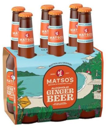 Matso Alcoholic Ginger Beer (6 x 330ml bottles)