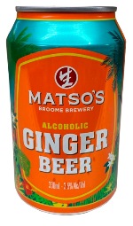 Matso Alcoholic Ginger Beer (330ml Can)