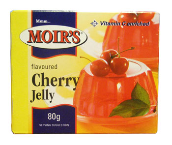 Moirs Jelly - Cherry  (80g)