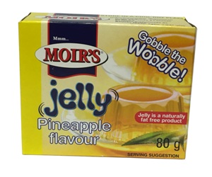 Moirs Jelly - Pineapple (80g)